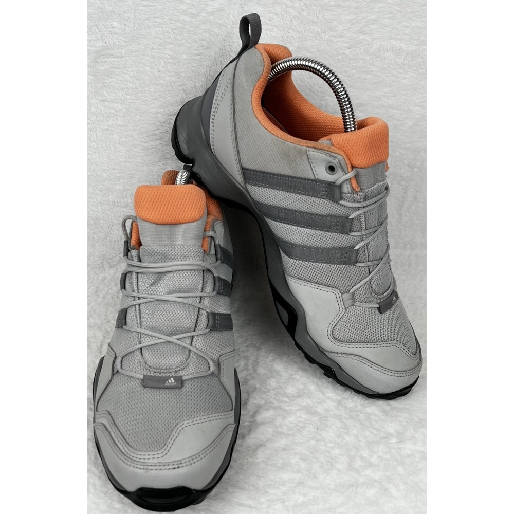 Adidas Shoe Womens 8.5 Terrex AX2R  Gray Coral Athletic Running Sneaker CM7722